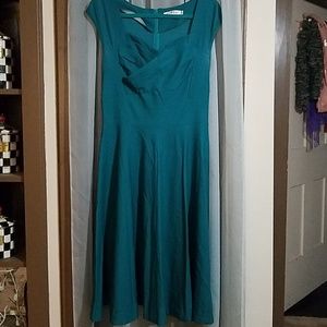 Teal dress